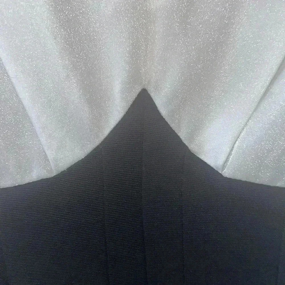 Vintage RARE organza Jumpsuit. Xs-S ruffle stirrup bottom unique Christmas Xmas - Picture 5 of 12